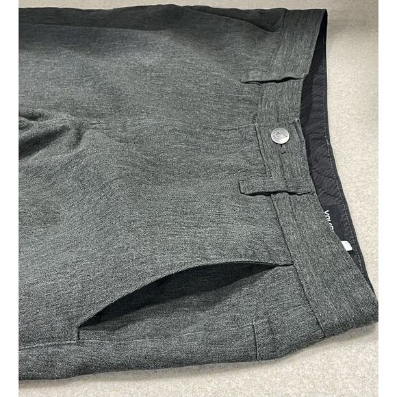 VOLCOM Women’s Classic Chino Style Pants Charcoal Gray 34"x29.5" Casual, Office - Picture 8 of 11